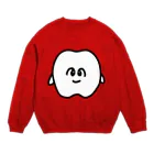 歯のマンガの歯のマンガ Crew Neck Sweatshirt