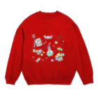 shio  carrotのかわいいものたち集合 Crew Neck Sweatshirt