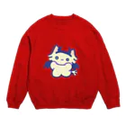 こむ🐈じぇーぴーのハロウィーンcom Crew Neck Sweatshirt