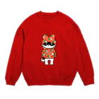 チャーナのアイテムショップのマルゲリータ犬 Crew Neck Sweatshirt