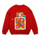 おまけ星のよなよなスマホ依存 Crew Neck Sweatshirt