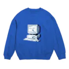 crea_mso_daのお前を消す方法(紺) Crew Neck Sweatshirt