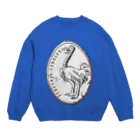 PALA's SHOP　cool、シュール、古風、和風、のStruthio camelus Crew Neck Sweatshirt