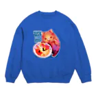 ナツの西瓜屋のKAISEN shitteru? Crew Neck Sweatshirt