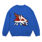 mincruのガラパゴス・バットフィッシュ Crew Neck Sweatshirt