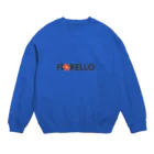 FioReLloのFiorello  mini flower Crew Neck Sweatshirt