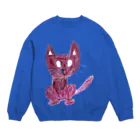 cocororapperのみけねこグッズ Crew Neck Sweatshirt