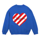 島と大地の実りのchapon Crew Neck Sweatshirt