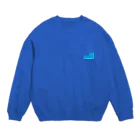 サウナタイムのスウェット（初代ロゴ入り） Crew Neck Sweatshirt