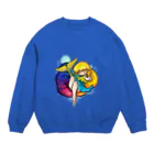 いわし.てんの夢の子 Crew Neck Sweatshirt