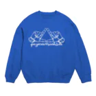 Pyramidos(ピラミッドス)のピラミッドスロゴ入りグッズ Crew Neck Sweatshirt