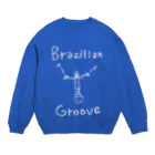 ふじみ屋 fujimi-ya のブラジリアン・グルーヴ（コルコバードの丘編） Crew Neck Sweatshirt