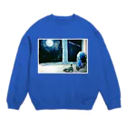 OMENYAの空ヲ飛ブ夢。 Crew Neck Sweatshirt