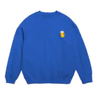 Hellomoimoiのビール Crew Neck Sweatshirt