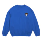 ヲタクたのしい。のヲタクちゃん。 Crew Neck Sweatshirt