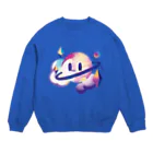 ラシマ工房のぎんがけいOJOのじゅうにん～みわさん Crew Neck Sweatshirt