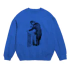 古書　天牛書店のグランヴィル「カメレオン」＜アンティーク・プリント＞ Crew Neck Sweatshirt