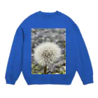 でおきしりぼ子の実験室のわたげのうたげ-縦 Crew Neck Sweatshirt