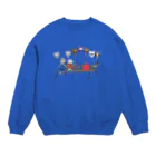 MolKaronのMolKaron7　ロゴと風船 Crew Neck Sweatshirt