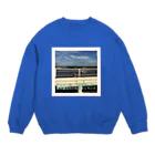 短い歌の守りたい Crew Neck Sweatshirt