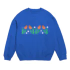 横ストアのちゅーりっぷ Crew Neck Sweatshirt