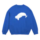 はしもとはしこの【スウェット】ベルーガ Crew Neck Sweatshirt