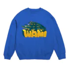 あめみやのWANIワニ Crew Neck Sweatshirt