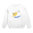 しょちゃぷにのクレヨンたまちゃん・アングリー Crew Neck Sweatshirt