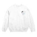 michaaamのむしはーちゃん Crew Neck Sweatshirt