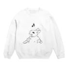 AngelRabbitsのうさぎむすこ（黒９） Crew Neck Sweatshirt