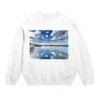 もももの湖 Crew Neck Sweatshirt