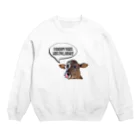 Happy cows♪のHappy cows♪ 吹き出しver Crew Neck Sweatshirt