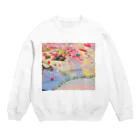 OSAKANA SHOPの虹彩のそば Crew Neck Sweatshirt