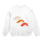 きゅうりのおすしたち Crew Neck Sweatshirt