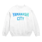 JIMOTOE Wear Local Japanの山梨市 YAMANASHI CITY Crew Neck Sweatshirt