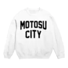 JIMOTOE Wear Local Japanの本巣市 MOTOSU CITY Crew Neck Sweatshirt