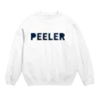 Creative store MのPEELER - 04(Navy) Crew Neck Sweatshirt