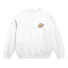 ナリさんのかずをかぞえるいぬ Crew Neck Sweatshirt