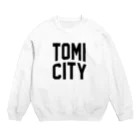 JIMOTOE Wear Local Japanの東御市 TOMI CITY スウェット