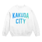 JIMOTOE Wear Local Japanの角田市 KAKUDA CITY Crew Neck Sweatshirt