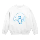 satoharuのＣｏｏｌなペンギンさん Crew Neck Sweatshirt