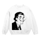 山形屋米店のサルバドール・ダリ(Salvador Dalí) Crew Neck Sweatshirt