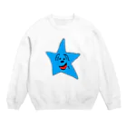 すごいおしゃれアイテムのつどいのはらたつかおのいぬ Crew Neck Sweatshirt