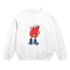 ★ZAWAのFIRE BOY Crew Neck Sweatshirt