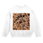 あゆのしおやきの赤飯 Crew Neck Sweatshirt