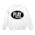 PLAY clothingのELLIPSE LOGO BL ① Crew Neck Sweatshirt