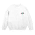 雑貨屋のオソラさんのPOPなすがもん Crew Neck Sweatshirt