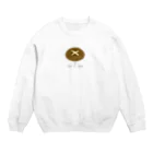 おぎそあやかのシイタケのつづり Crew Neck Sweatshirt