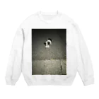 awakeve57の野生のパピヨン Crew Neck Sweatshirt