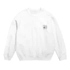 ばりばり。の神です Crew Neck Sweatshirt